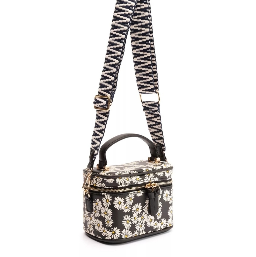 Skinnydip London Vanity Mini Tote Bag in Daisy Print